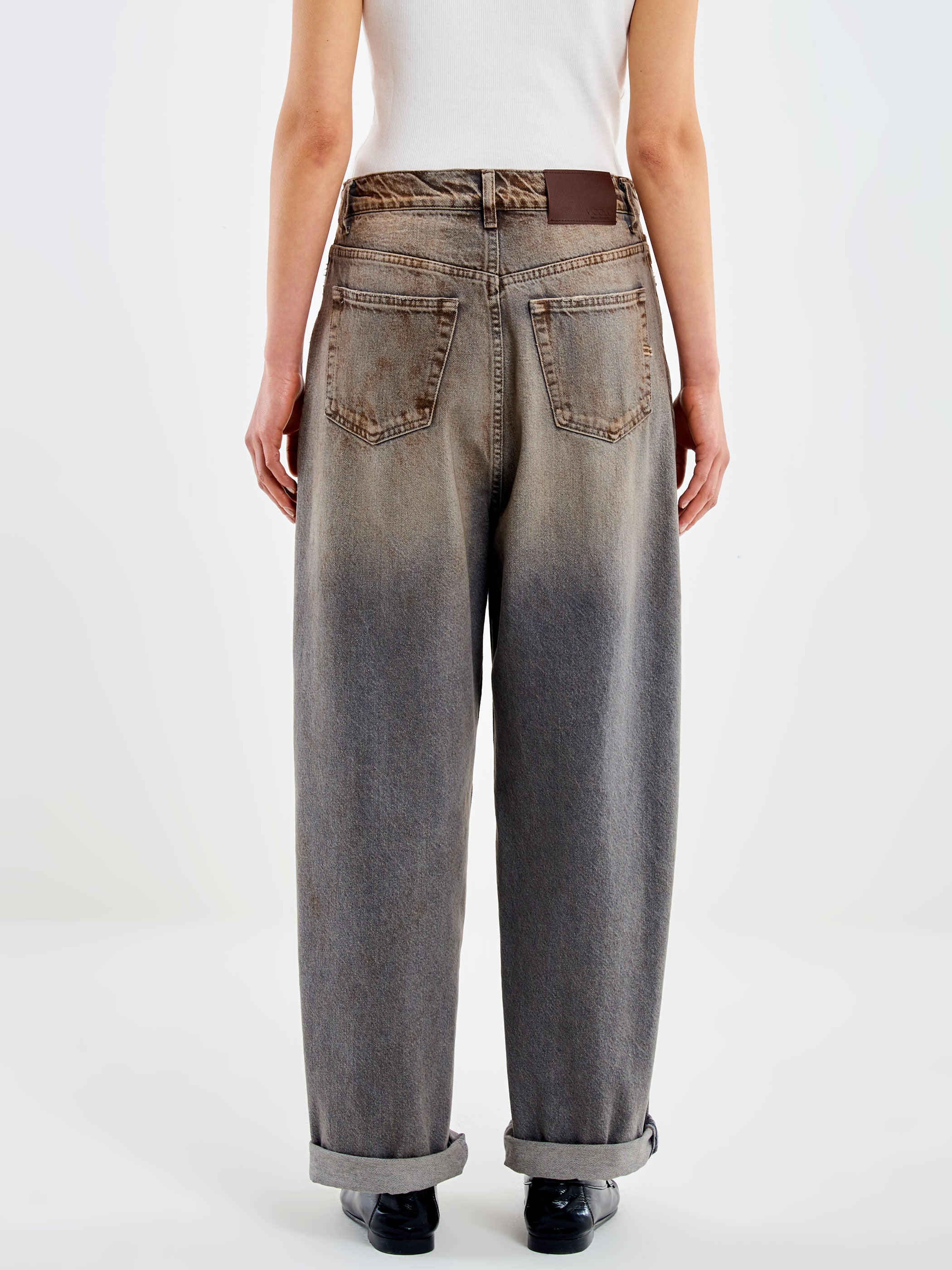 Jeans Laila effetto Sporco Ruggine
