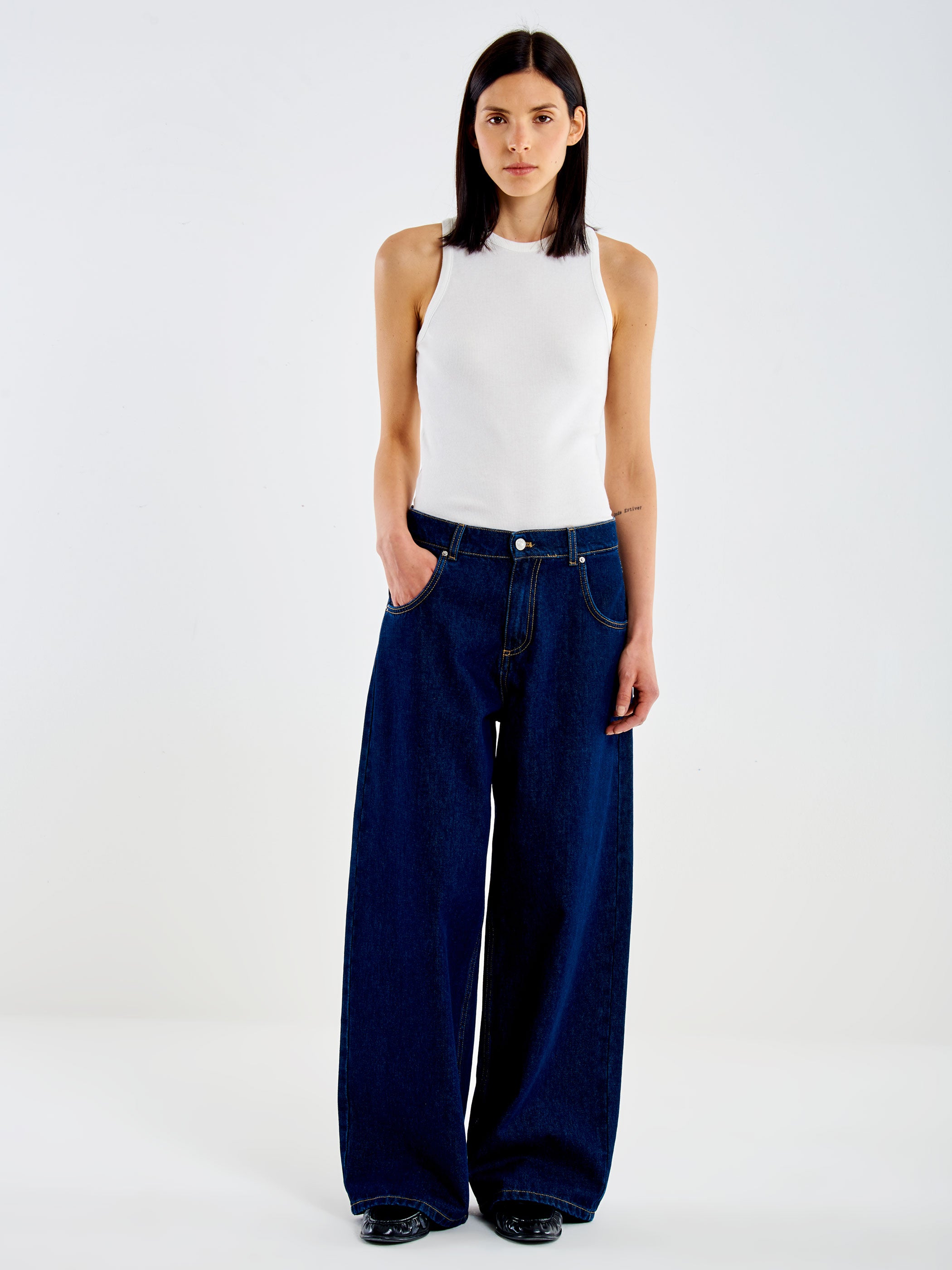 Jeans Icon Mia Baggy Denim Rinse
