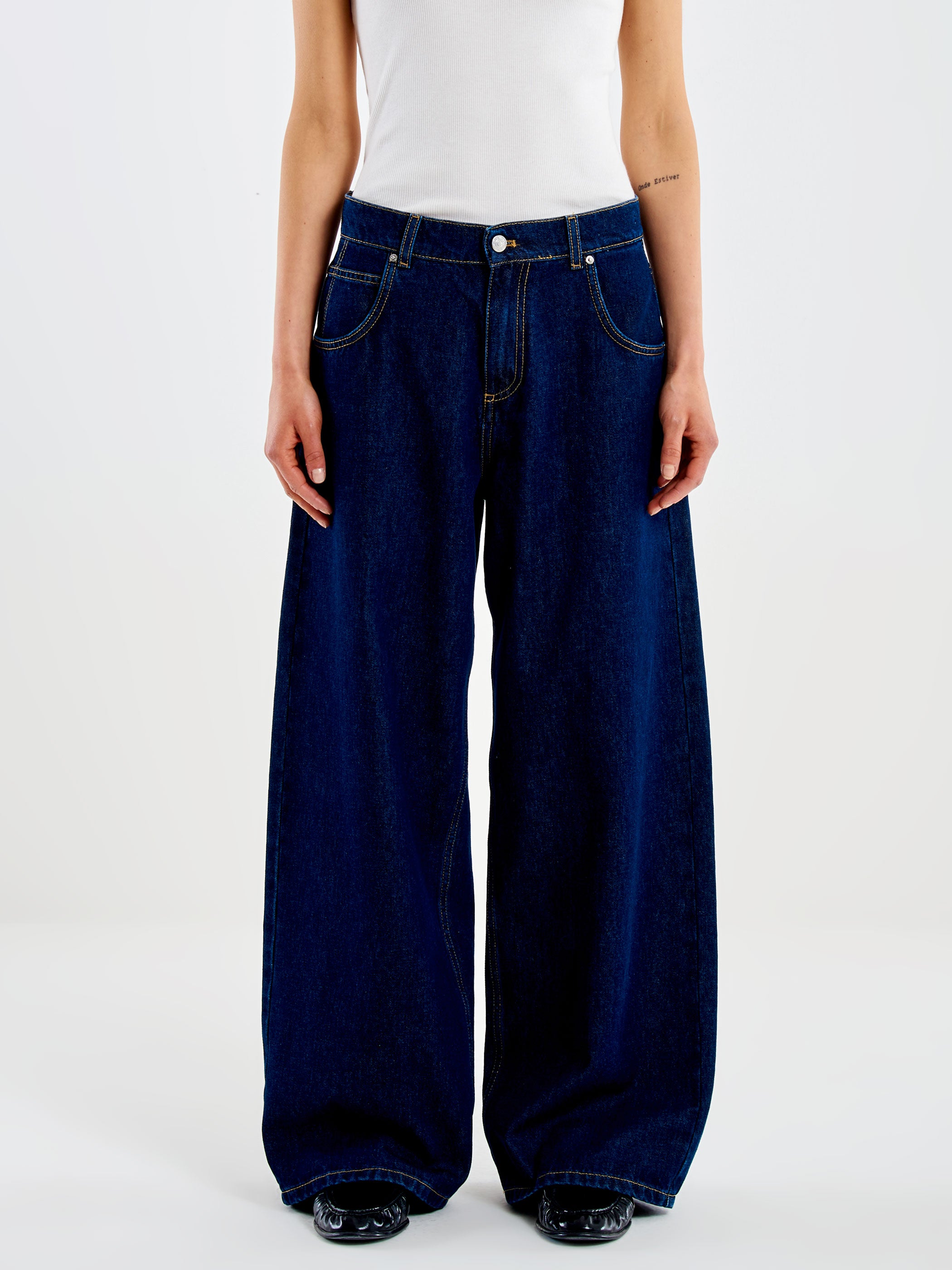 Jeans Icon Mia Baggy Denim Rinse