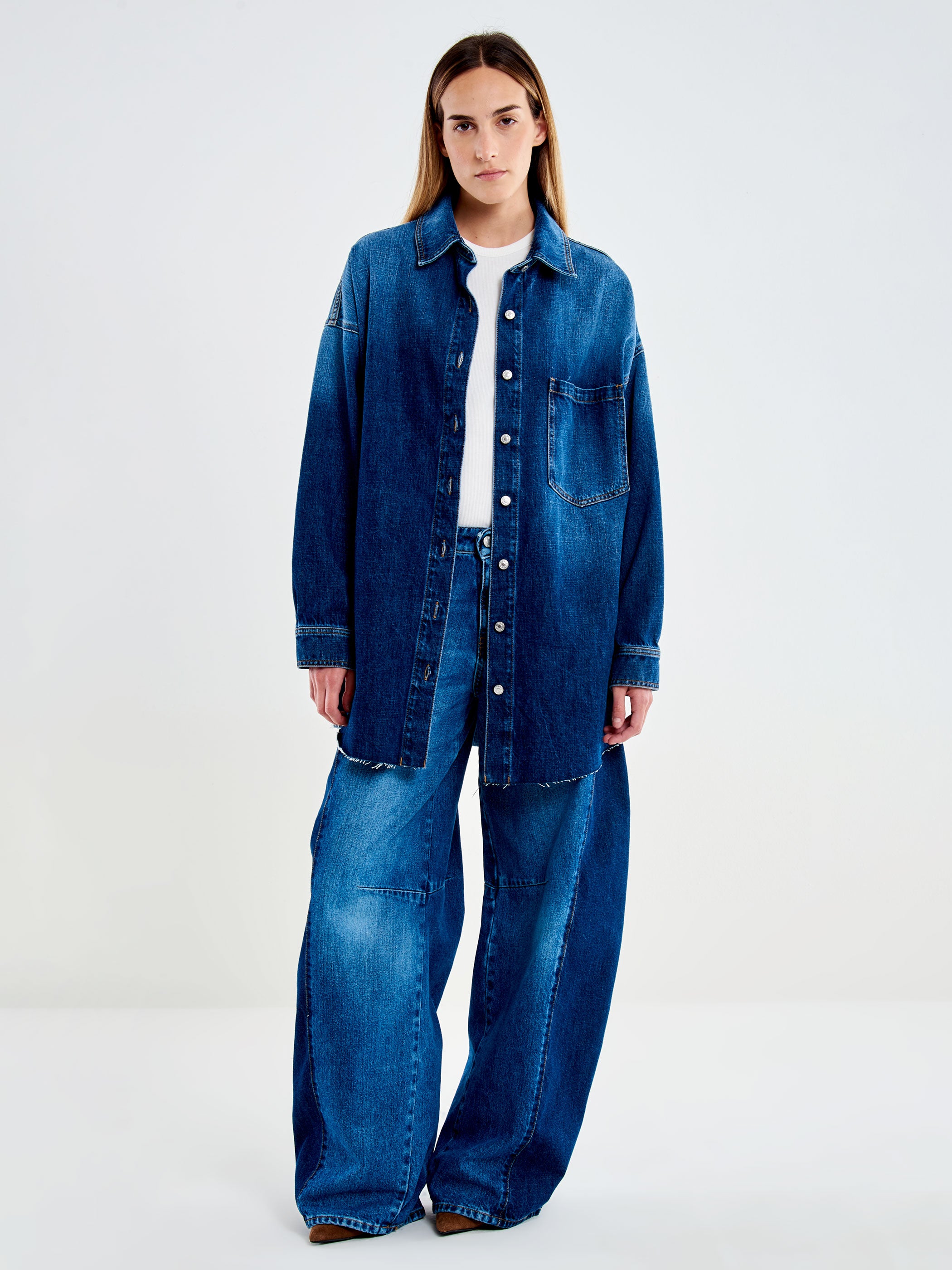 Overshirt in Denim