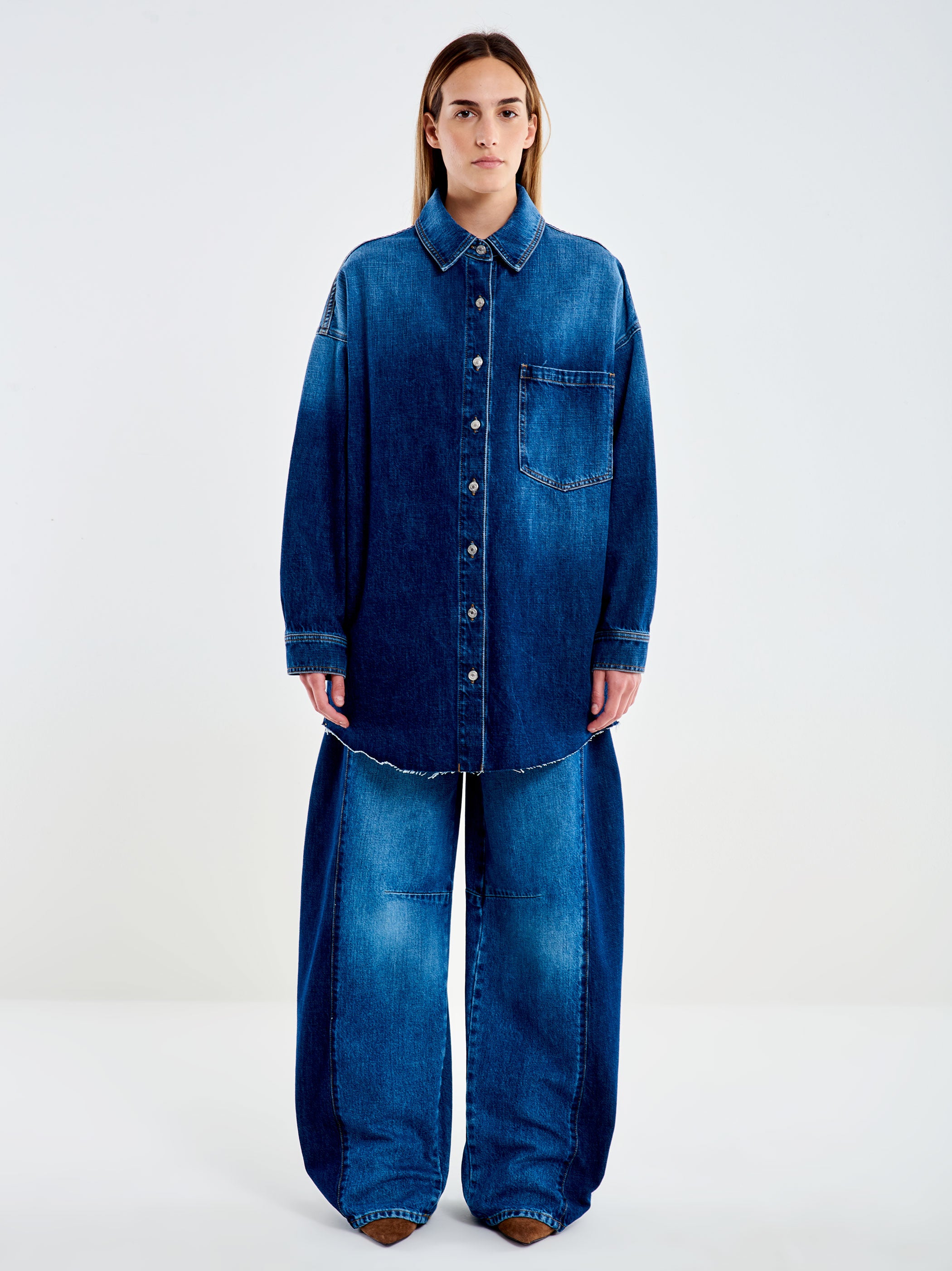 Overshirt in Denim